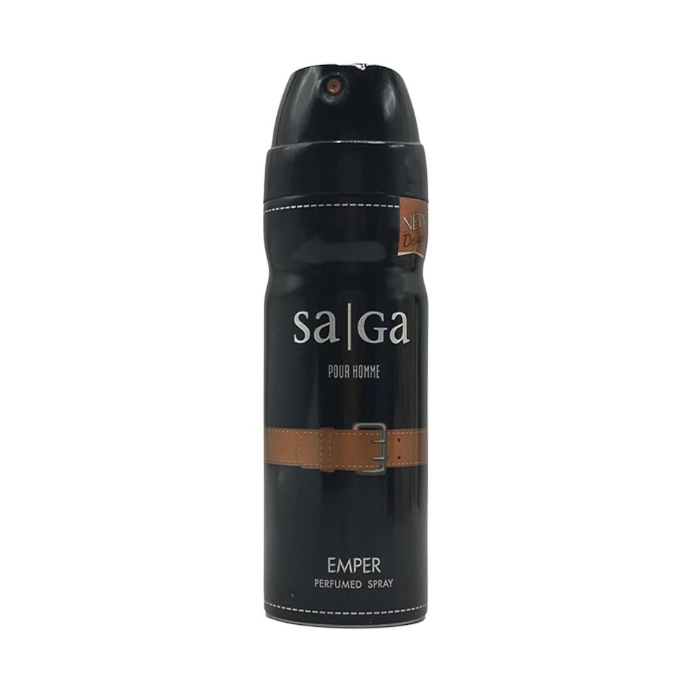 إمبير ساجا بور أوم مزيل عرق بخاخ ومعطر للجسم - 200 مل
