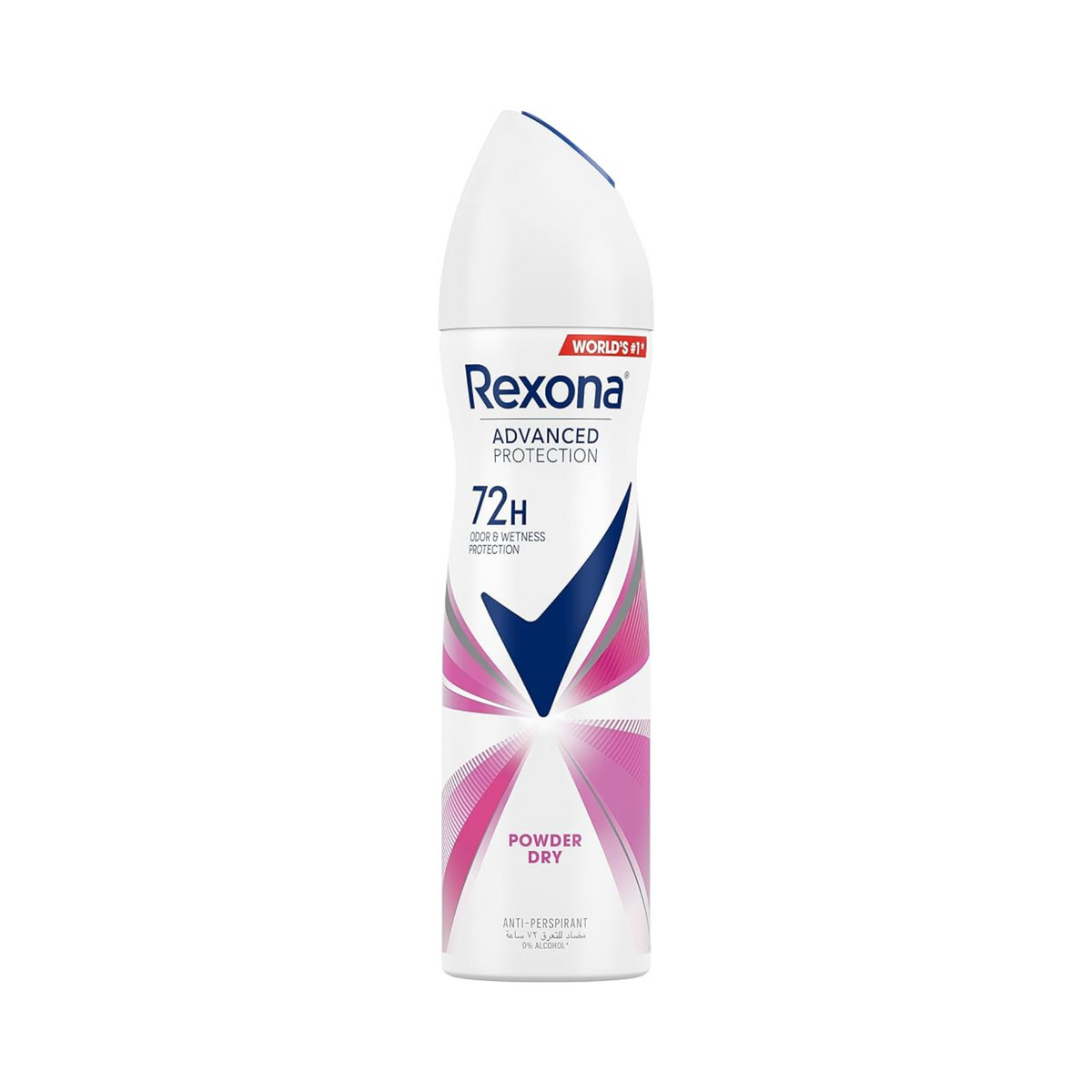 Rexona Women 72h, Anti-perspirant Spray Powder Dry - 150 ml