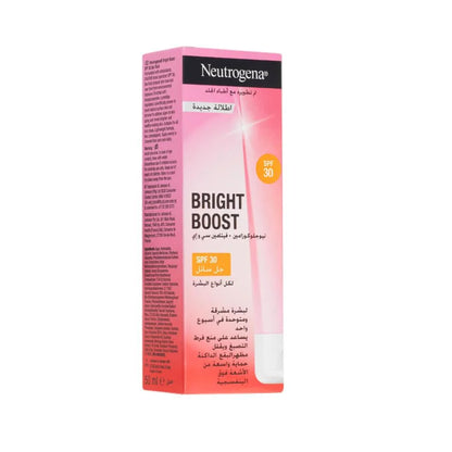 نيوتروجينا برايت بوست جل سائل بعامل حماية من الشمس SPF 30  - 50 مل