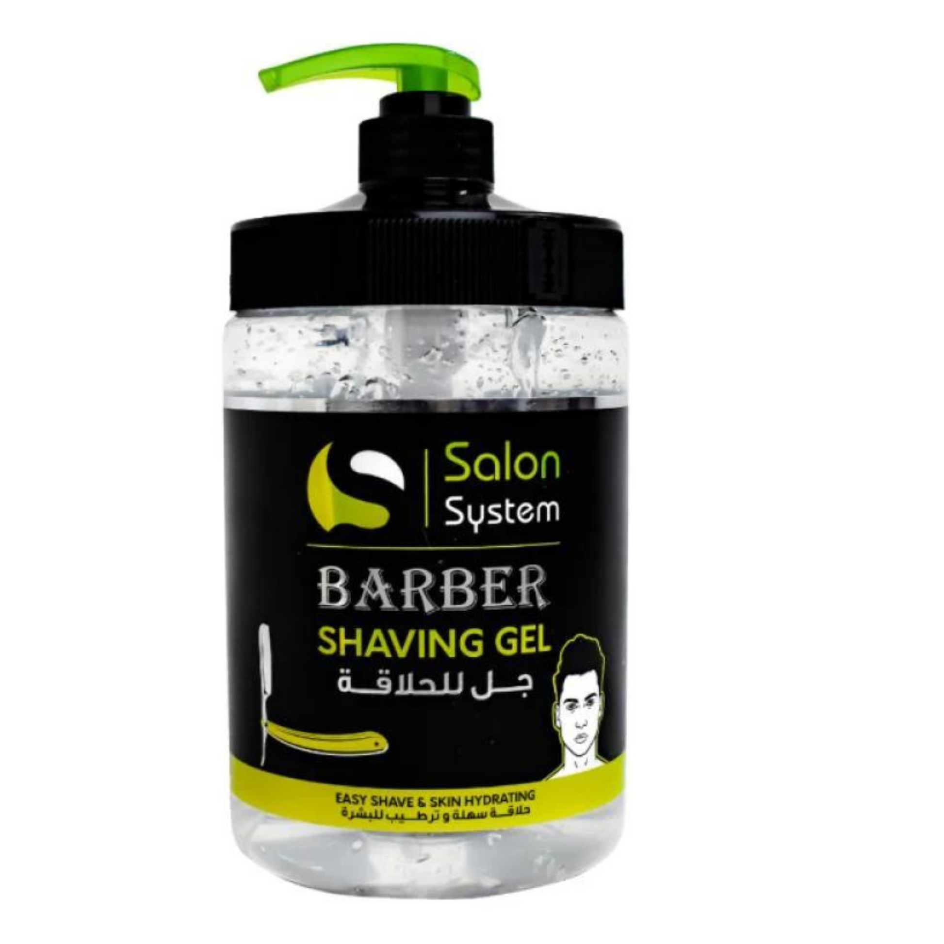 Salon System Moisturizing Shaving Gel - 1200 ml