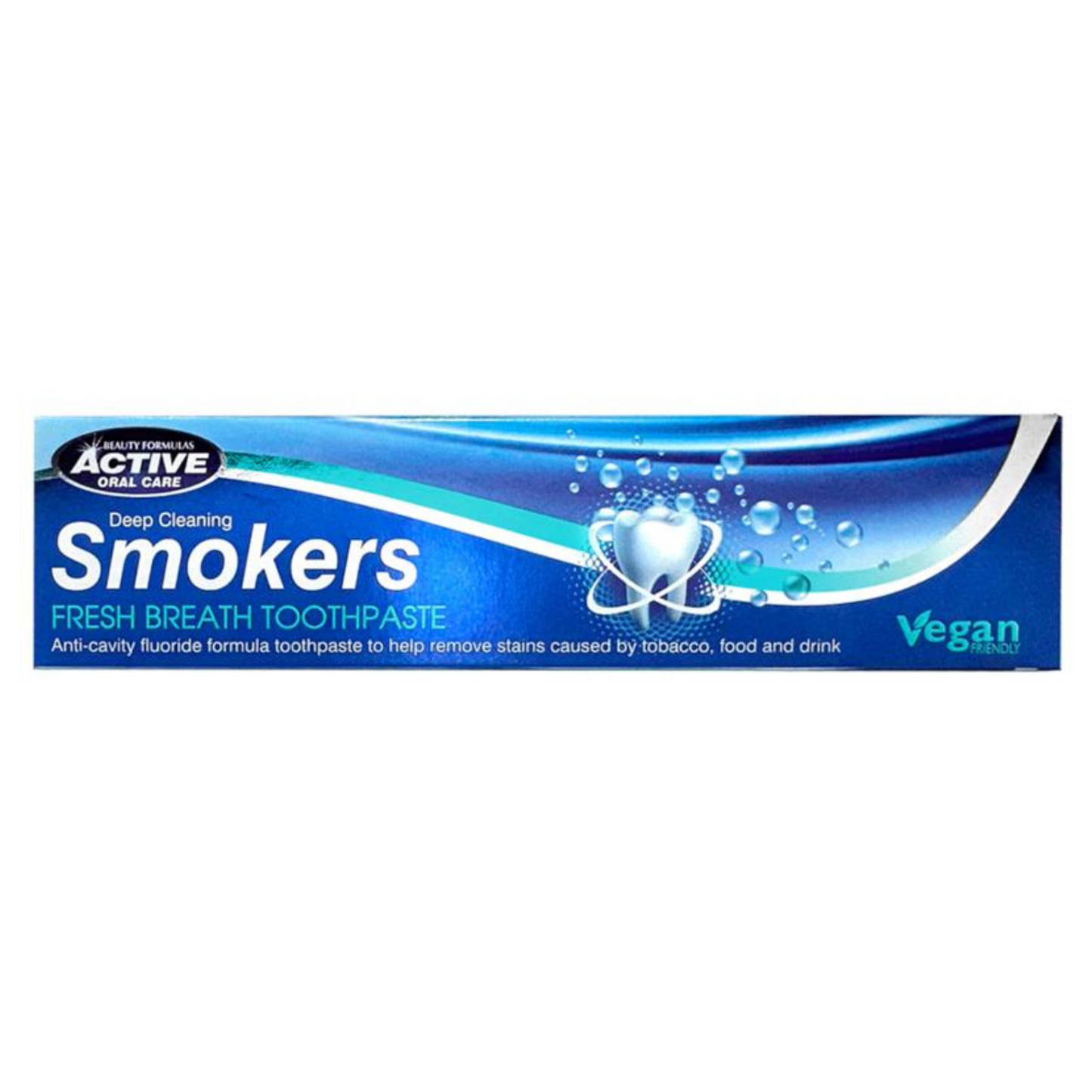 Beauty Formulas Smokers Toothpaste for Fresh Breath - 100 ml