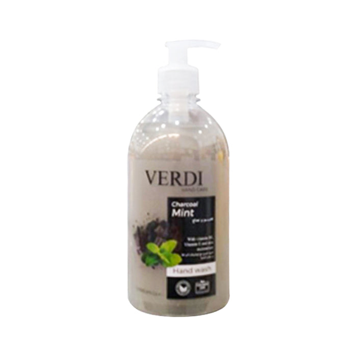 فردي غسول لليدين بالفحم والنعناع وفيتامين اي وبي5 للترطيب ،500 مل