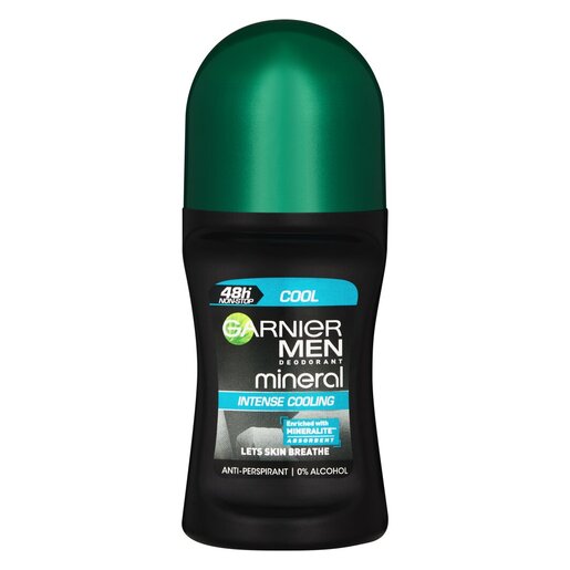 Garnier Men Mineral Roll-On Deodorant 48H Intensive Cooling Protection - 50ml
