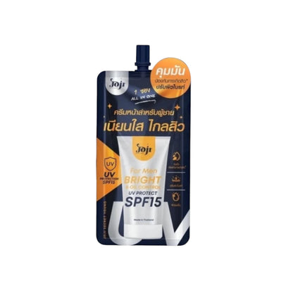 جوجي سيكرت يونغ كريم تفتيح وتحكم بالزيوت للرجال مع واقي شمس SPF15 10 جرام