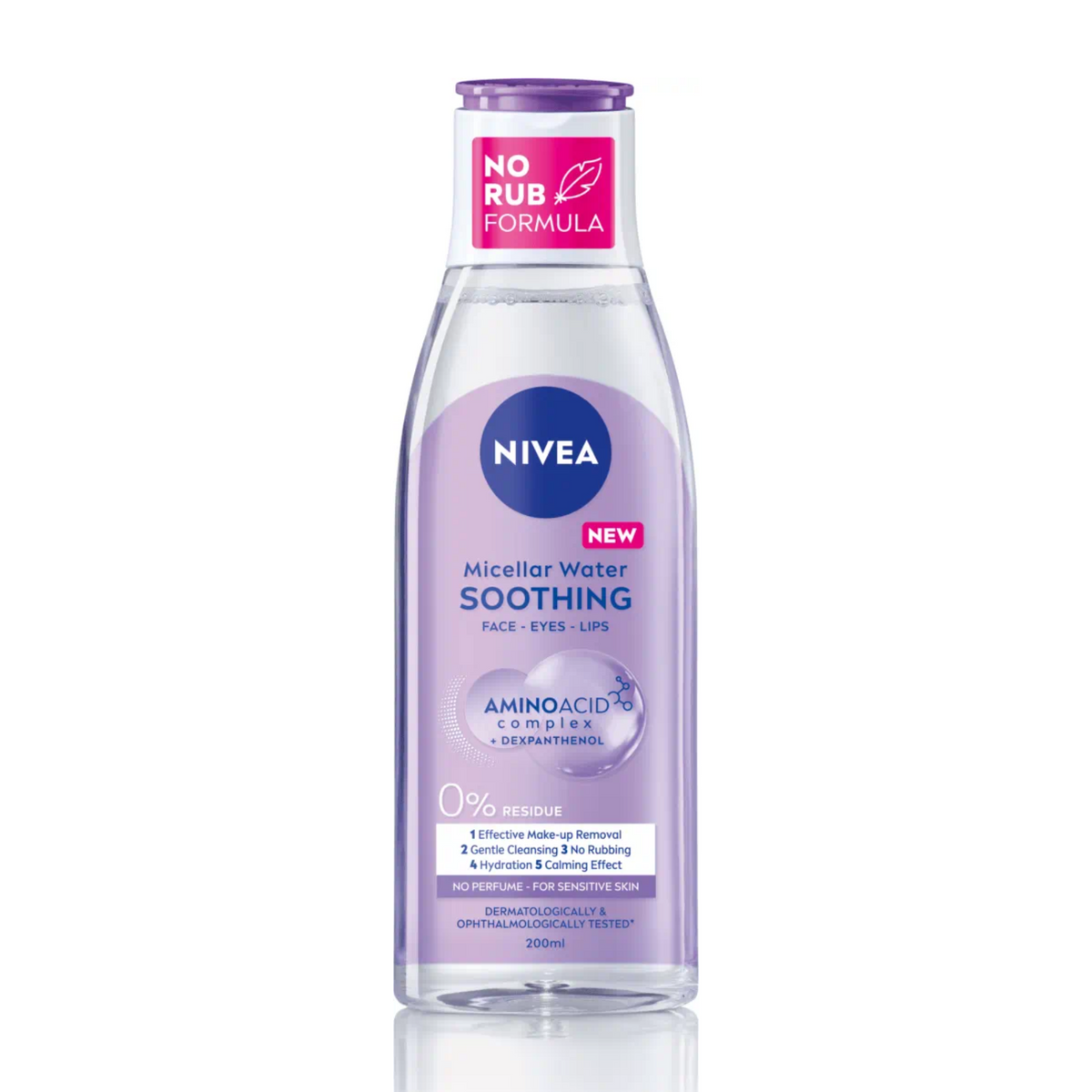 NIVEA Micellar Water for Sensitive Skin with Soothing Amino Acid Complex – 200ml