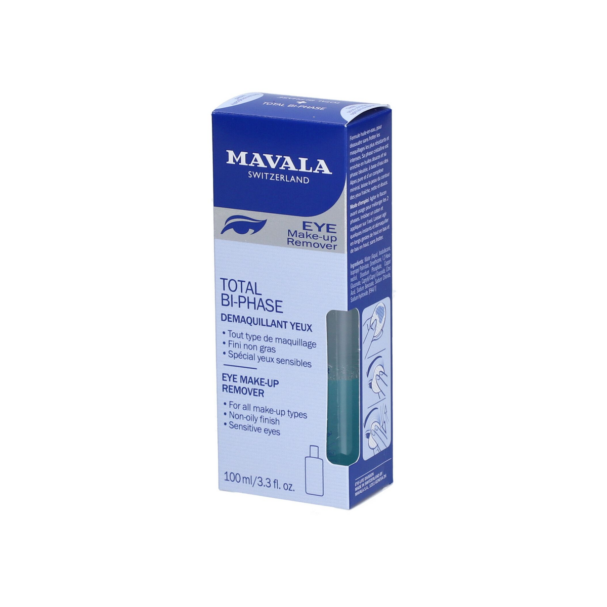Mavala Total Bi Phase Eye Make Up Remover 100 ml