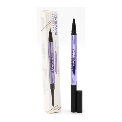 Real Beauty Duo Gel & Liquid Eyebrow Pencil in 002 Dark Brown