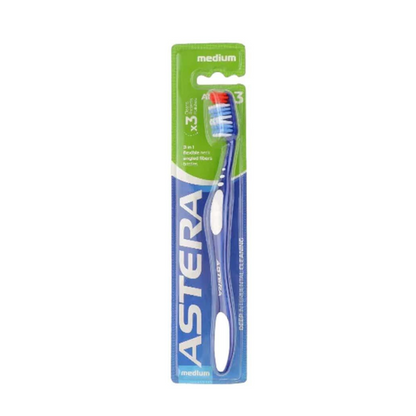 Astera Active 3 Medium Toothbrush - 1pc