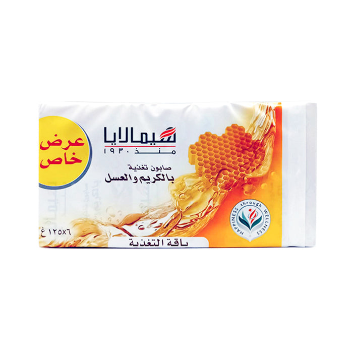 همالايا صابون مرطب بالكريم والعسل 6*125