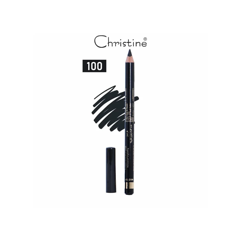 Christine Eyeliner Pencil C100 Waterproof - 1.20g