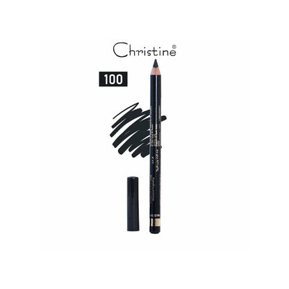 Christine Eyeliner Pencil C100 Waterproof - 1.20g