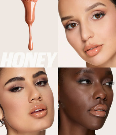 هدى بيوتي ملمع شفاه فو فيلر إكسترا شاين  – 3.9 مل - Honey - صورة 2