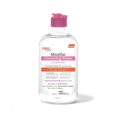 Covix Micellar Cleansing Water Fragrance-Free for All Skin Types – 500 ml