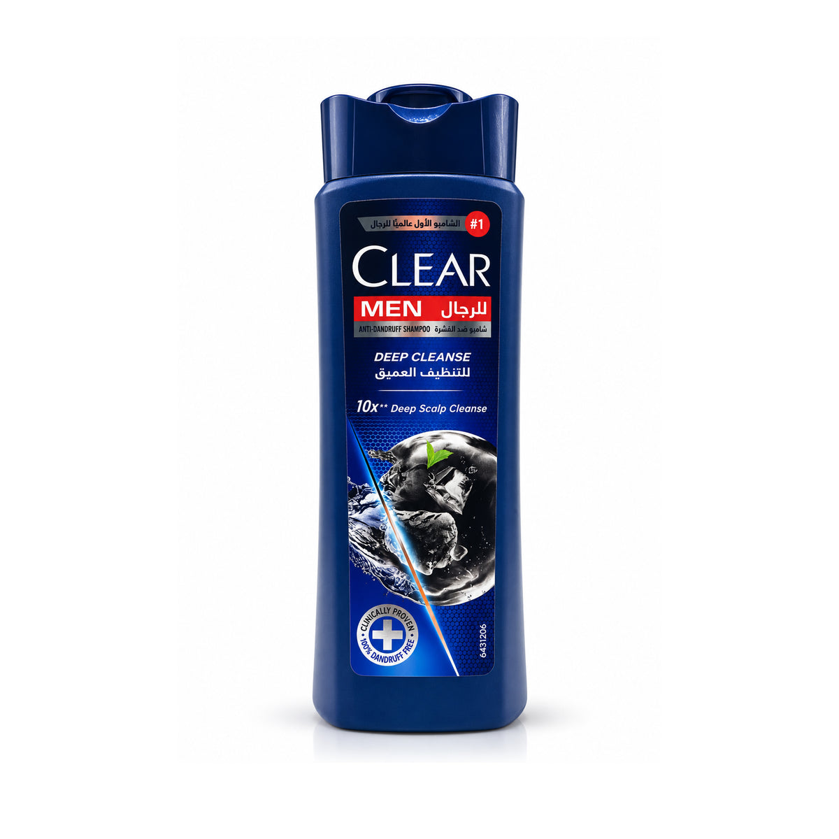 CLEAR Men Deep Cleanse Anti-Dandruff Shampoo with Charcoal – 190ml