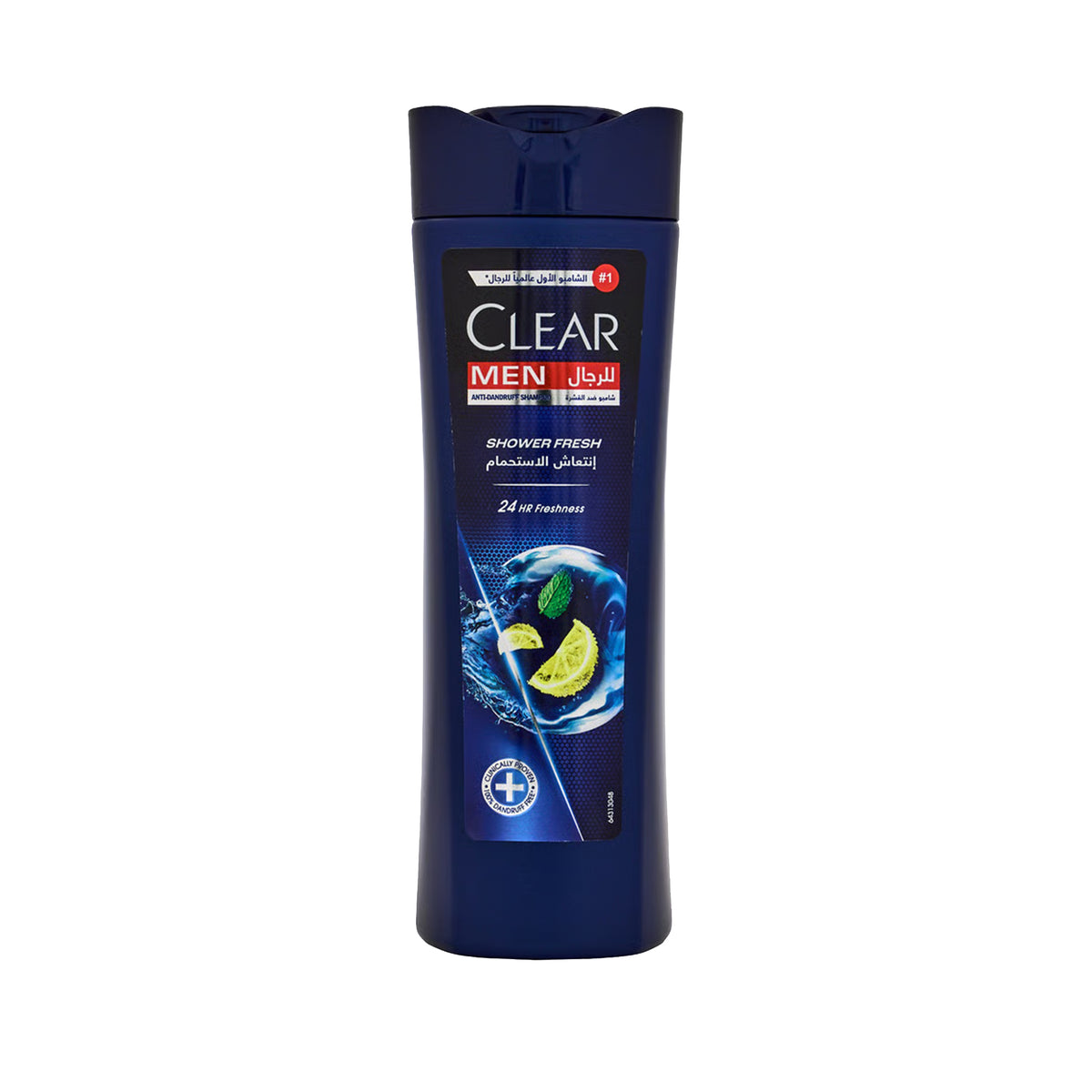 CLEAR Men Shower Fresh Anti-Dandruff Shampoo – 24 HR Freshness – 400 ml.