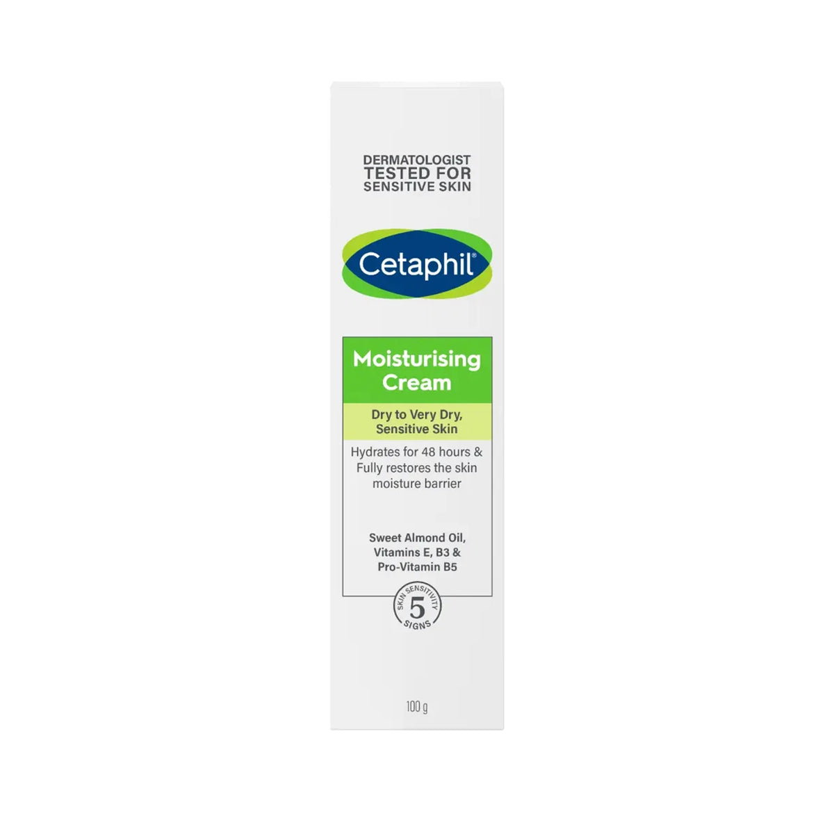 Cetaphil Moisturizing Cream for Dry to Very Dry Sensitive Skin – 100 g