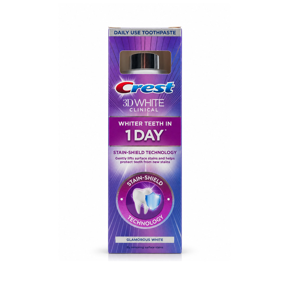 Crest 3D White Clinical Glamorous White Toothpaste – 75 ml.