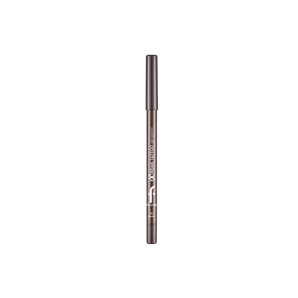 فلورمار إكستريم تاتو قلم آيلاينر مقاوم للماء لامع - 1.2 جرام - Walnut Brown 02