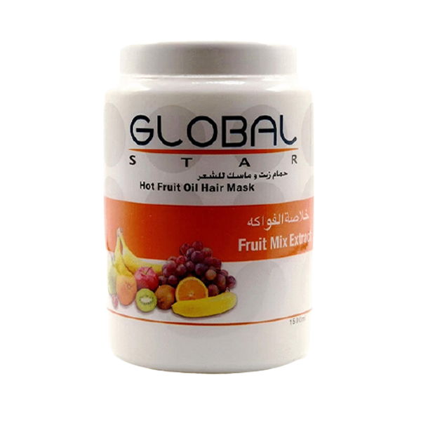 Global Star Hot Fruit Oil Hair Mask with Fruit Mix Extract – 1500 ml