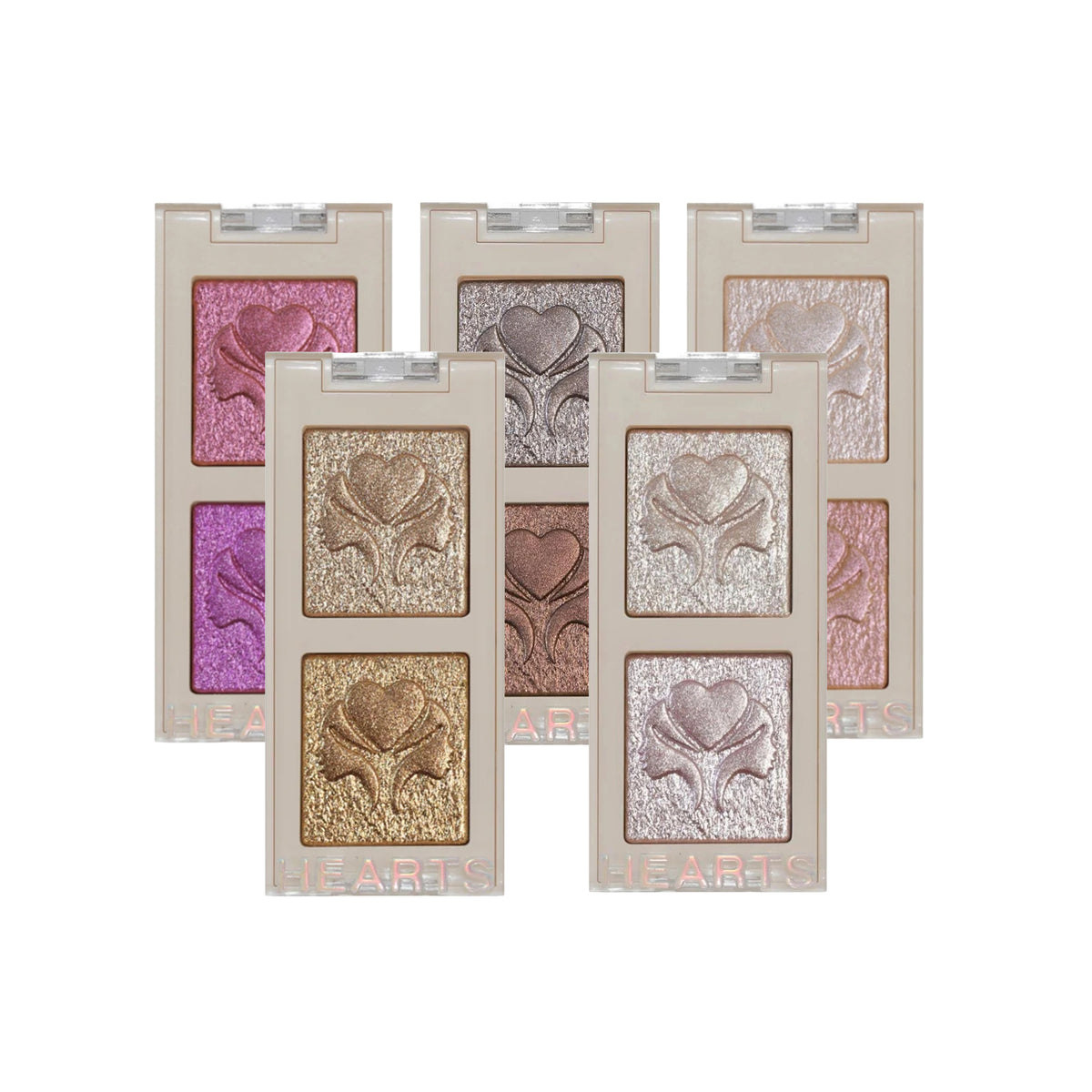 HEARTS Solar Drip Glittery Cream Eyeshadow Duo