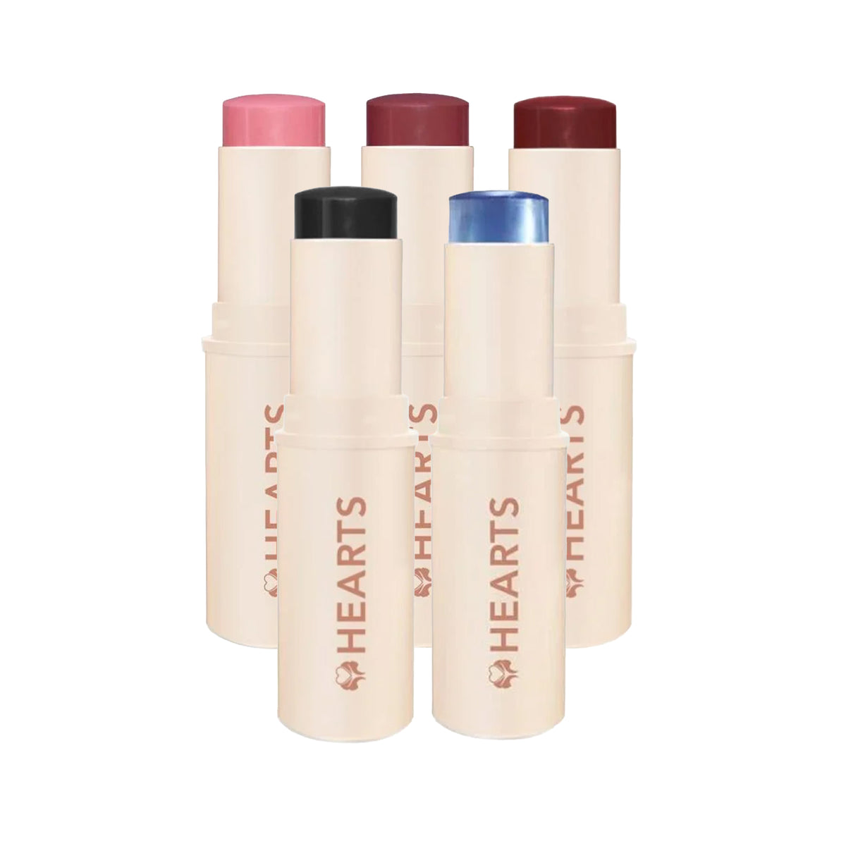 Hearts Stick Cream Blush & Lipstick 