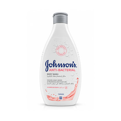 Johnson's Anti-Bacterial Body Wash: Almond Blossom – 400 ml