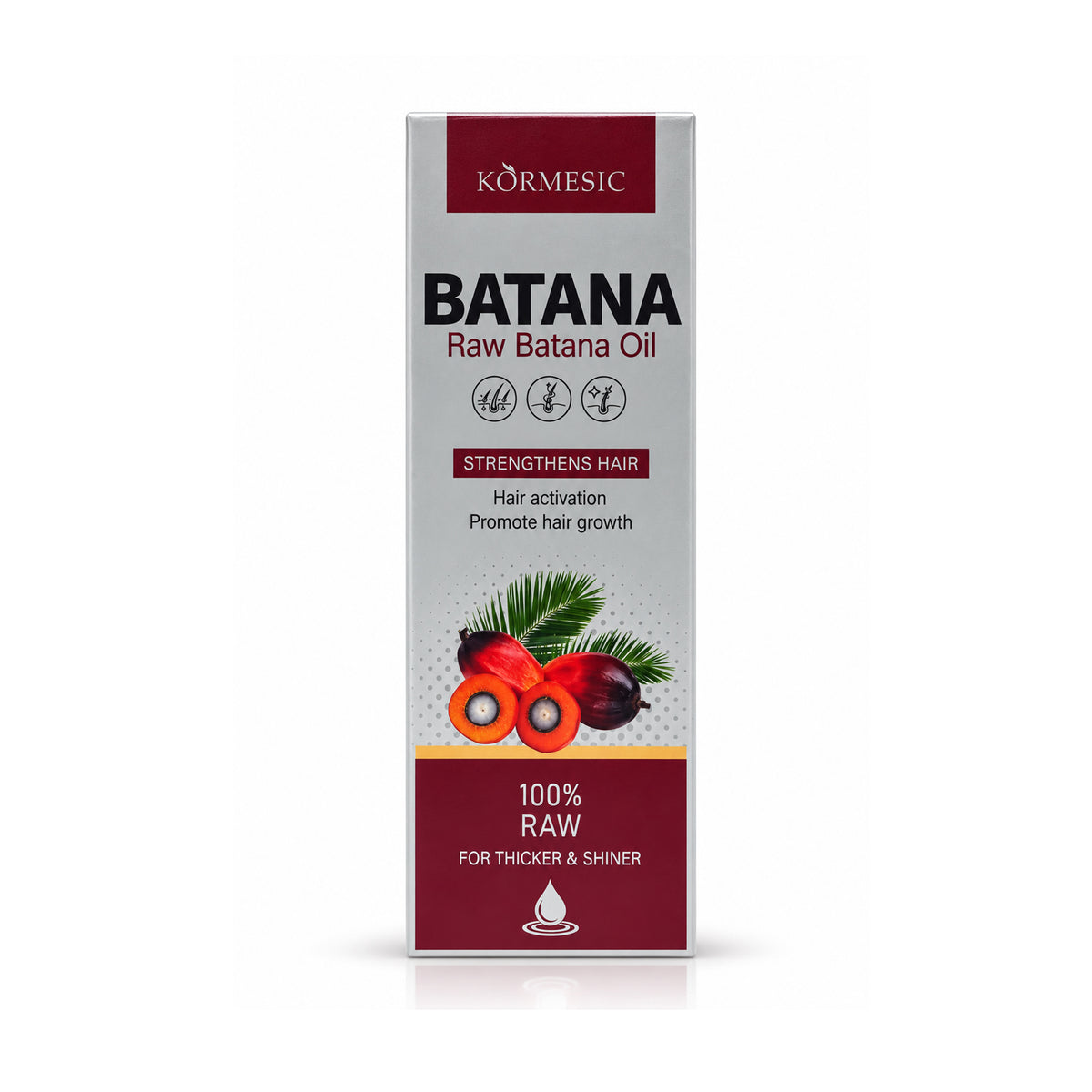 KORMESIC Raw Batana Oil – 30ml