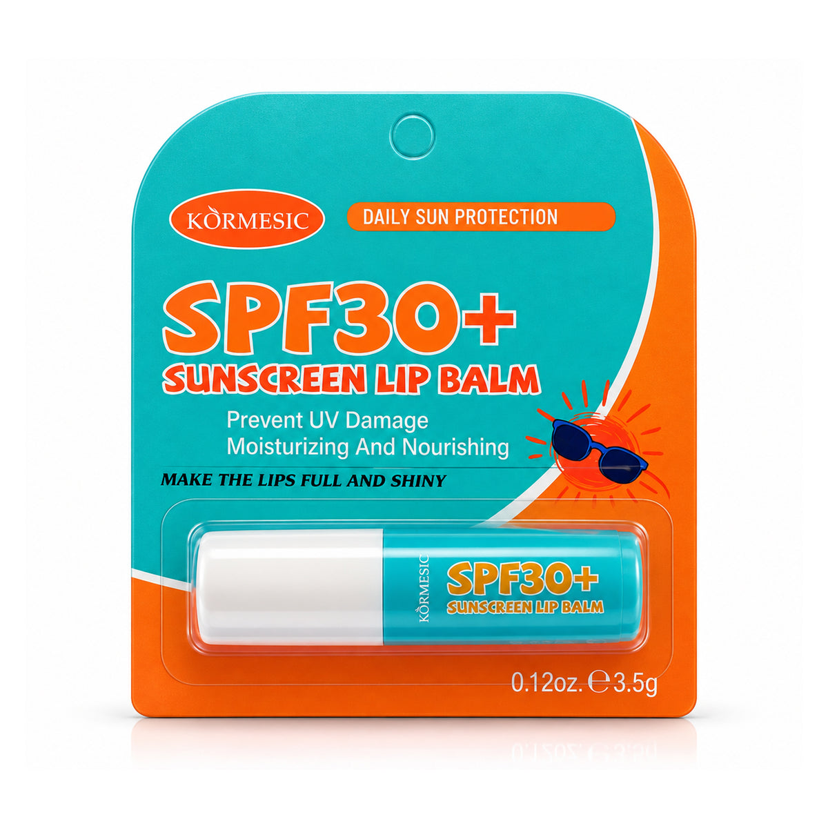KORMESIC SPF30+ Sunscreen Lip Balm – 3.5g.