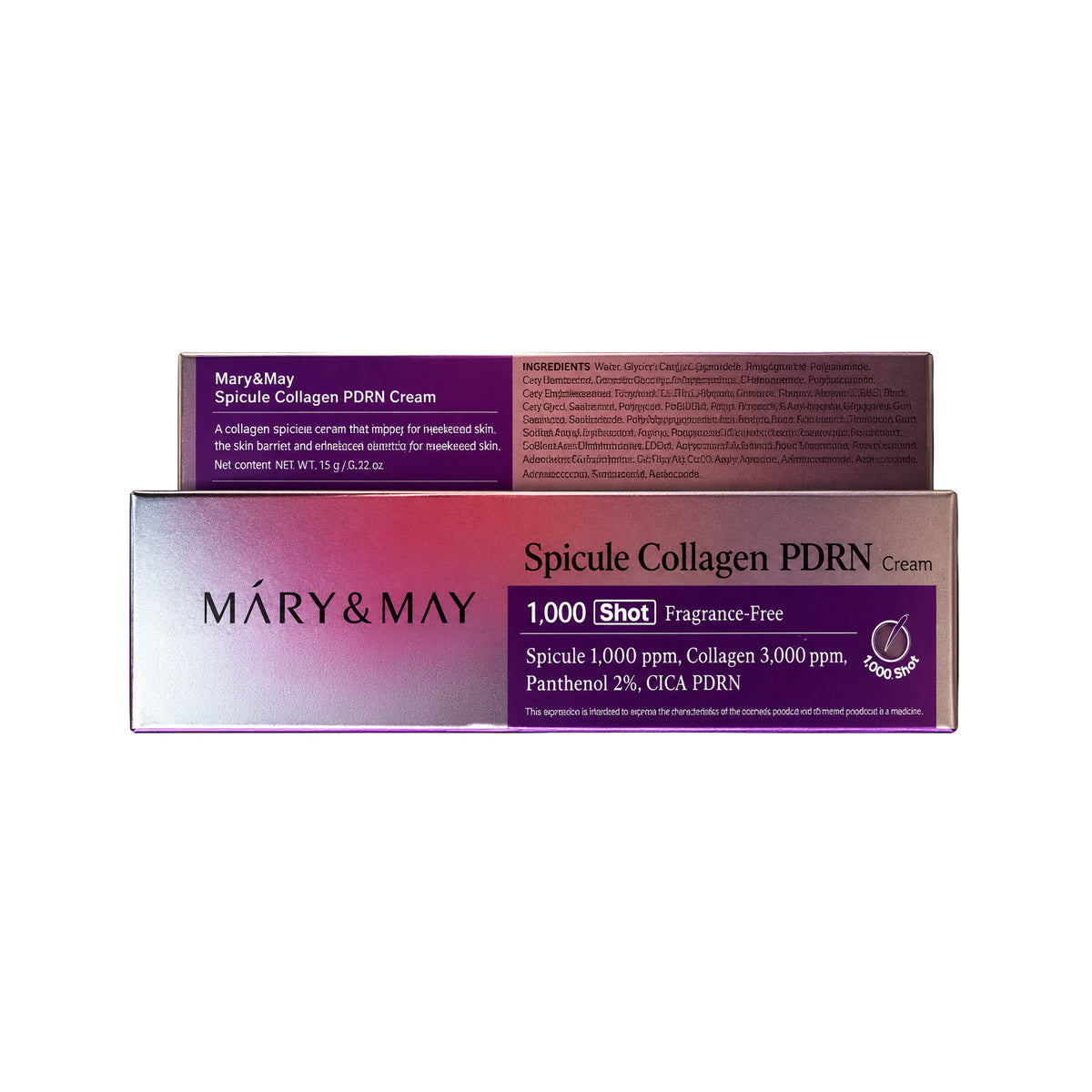 Mary&May Spicule Collagen PDRN Cream 1,000 Shot – 15g