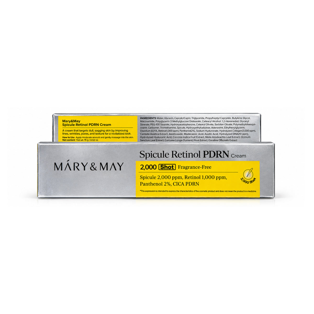 Mary&May Spicule Retinol PDRN Cream 2,000 Shot – 15g
