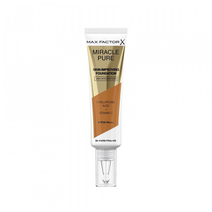 ماكس فاكتور ميراكل بيور كريم أساسSPF 30 سائل الدرجة 89 وورم برالين -30 مل