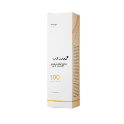 Medicube Kojic Acid Turmeric Toning Cleanser – 120 g.