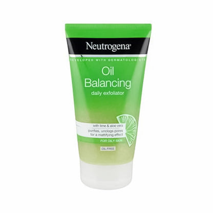 Neutrogena Oil Balancing Daily Exfoliator with Lime & Aloe Vera – 150 ml