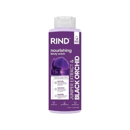 Juniper Extract & Black  Orchid Body wash