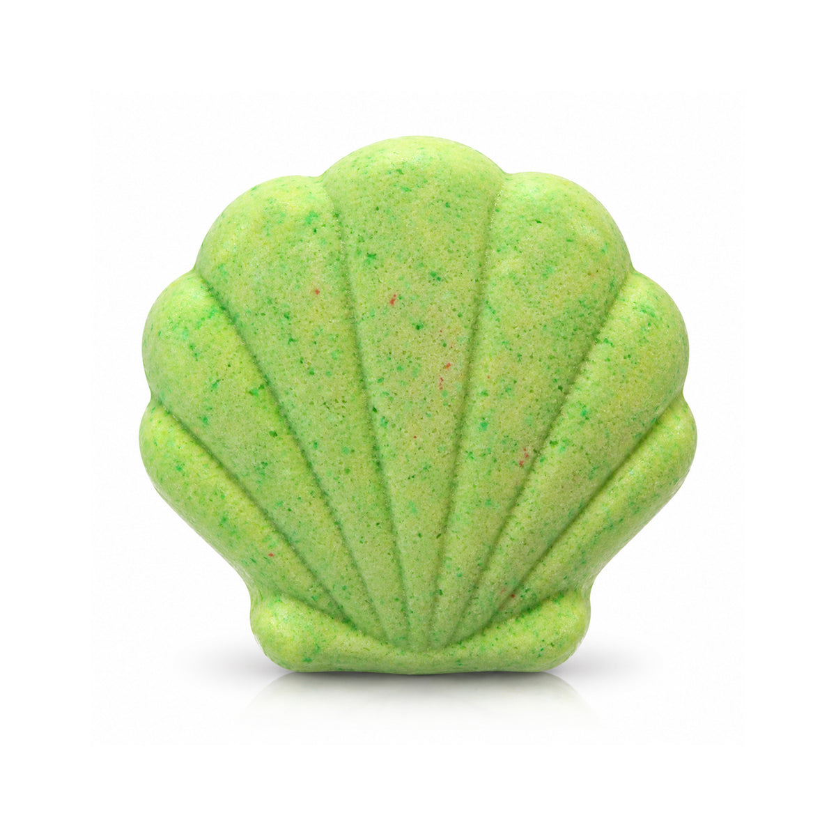 Relaxing Bath Bomb – Green Shell Shape.