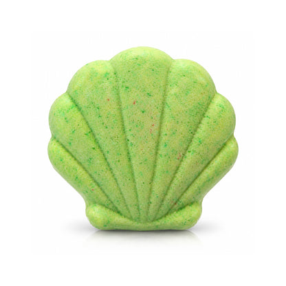 Relaxing Bath Bomb – Green Shell Shape.