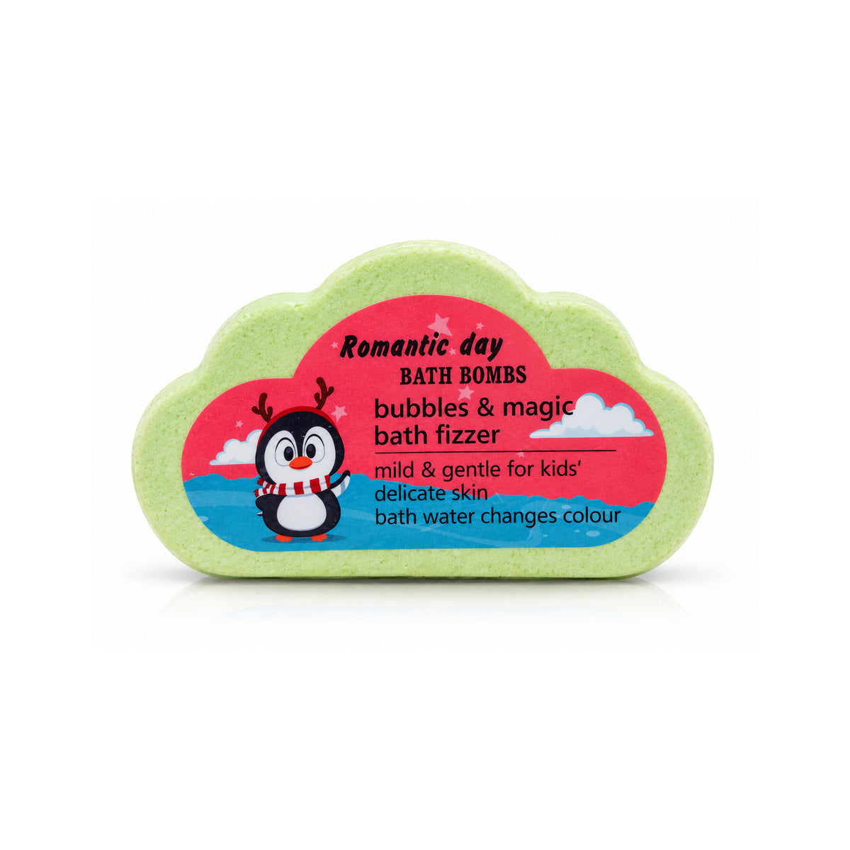 Romantic Day Bath Bombs Bubbles & Magic Bath Fizzer – Green.