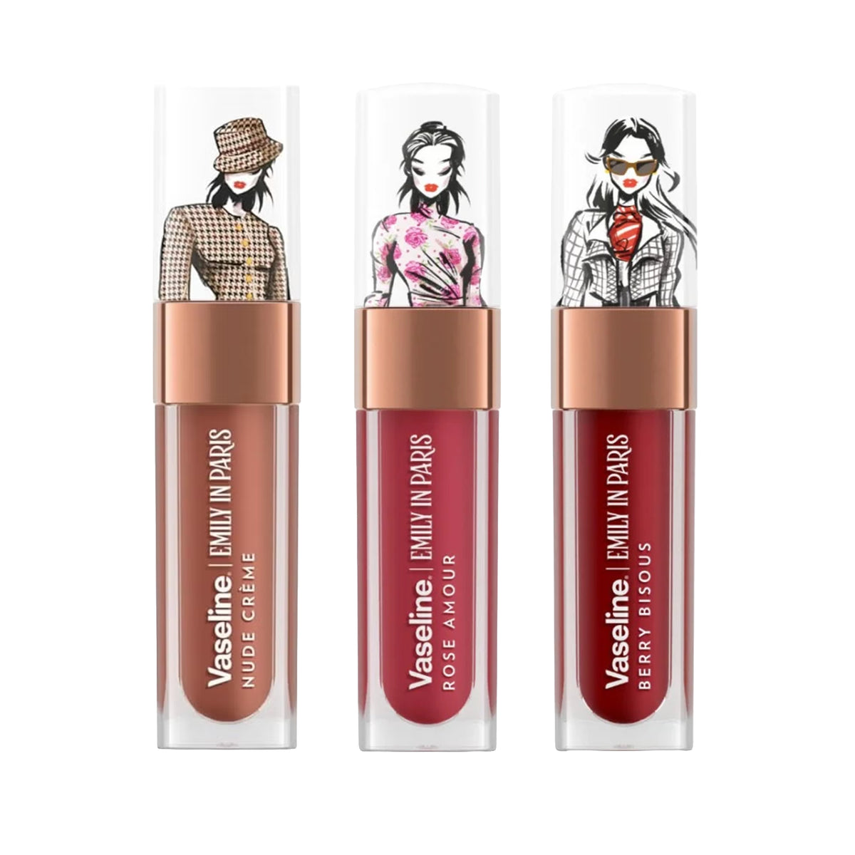 Vaseline x Emily in Paris Rose Amour Tinted Lip Oil – Limited Edition – 4.6 ml.