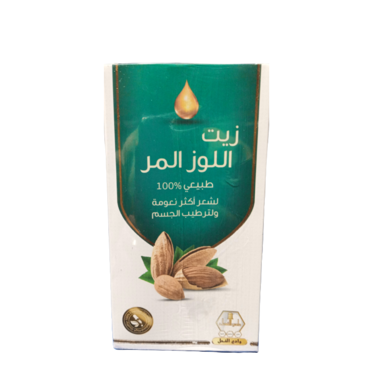 وادى النحل زيت لوز مر للشعر و الجسم - 125 مل