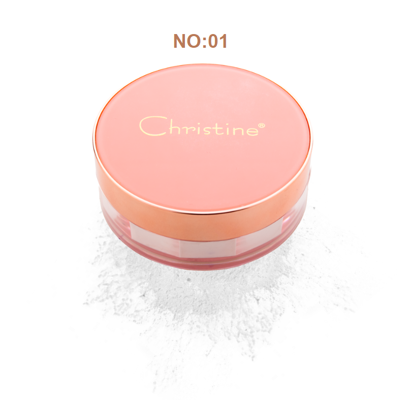 كرستين لوس بودرة منثورة لتثبيت المكياج (CH-L2506) - 15 جرام - NO:01