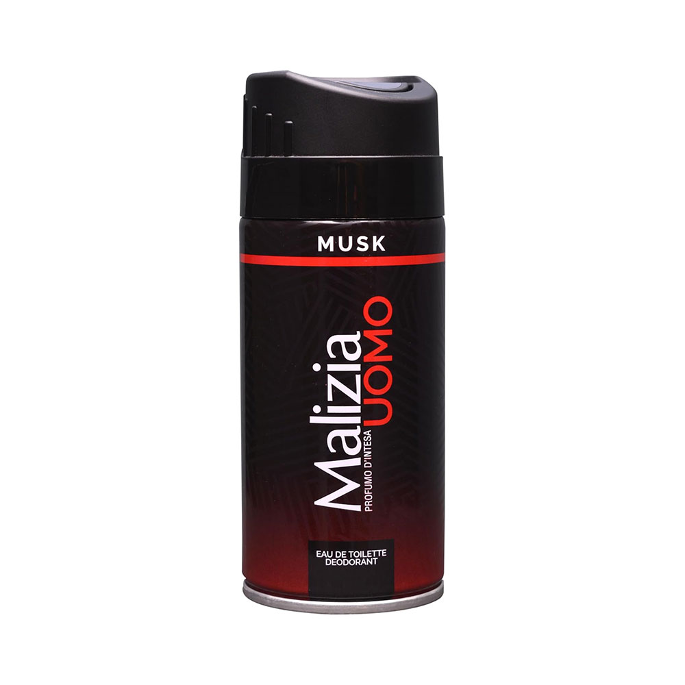 Malizia Uomo Musk Eau de Toilette Deodorant for Men - 150 ml