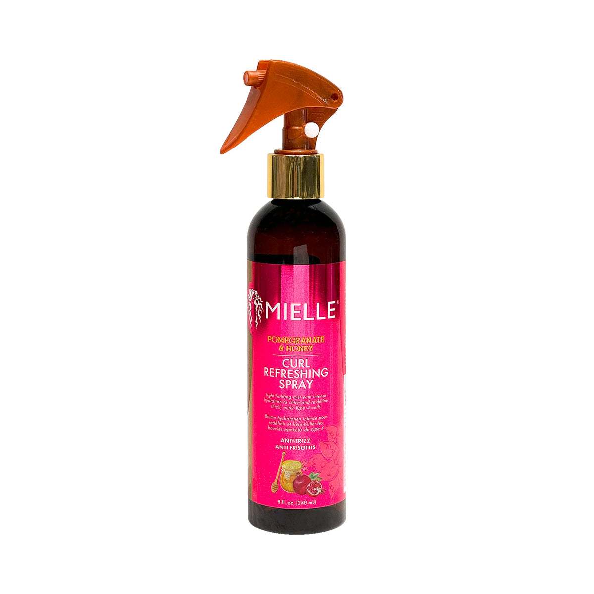 MIELLE CURL REFRESHING SPRAY WITH POMEGRANATE AND HONEY - 240ml