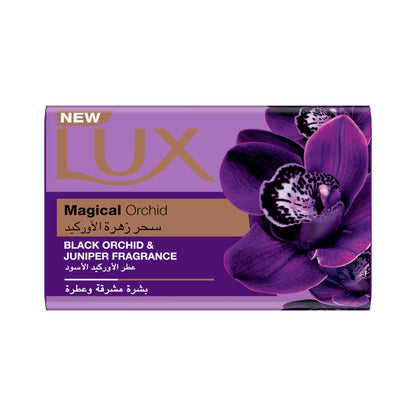 لوكس صابون لإشراقة البشرة  – 120 جرام - BLACK ORCHID & JUNIPER FRAGRANCE