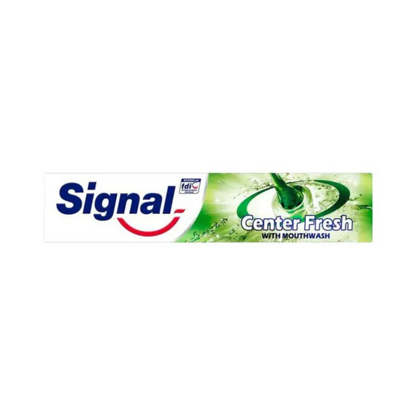 Signal Center Fresh Toothpaste with Mouthwash - 100 ml