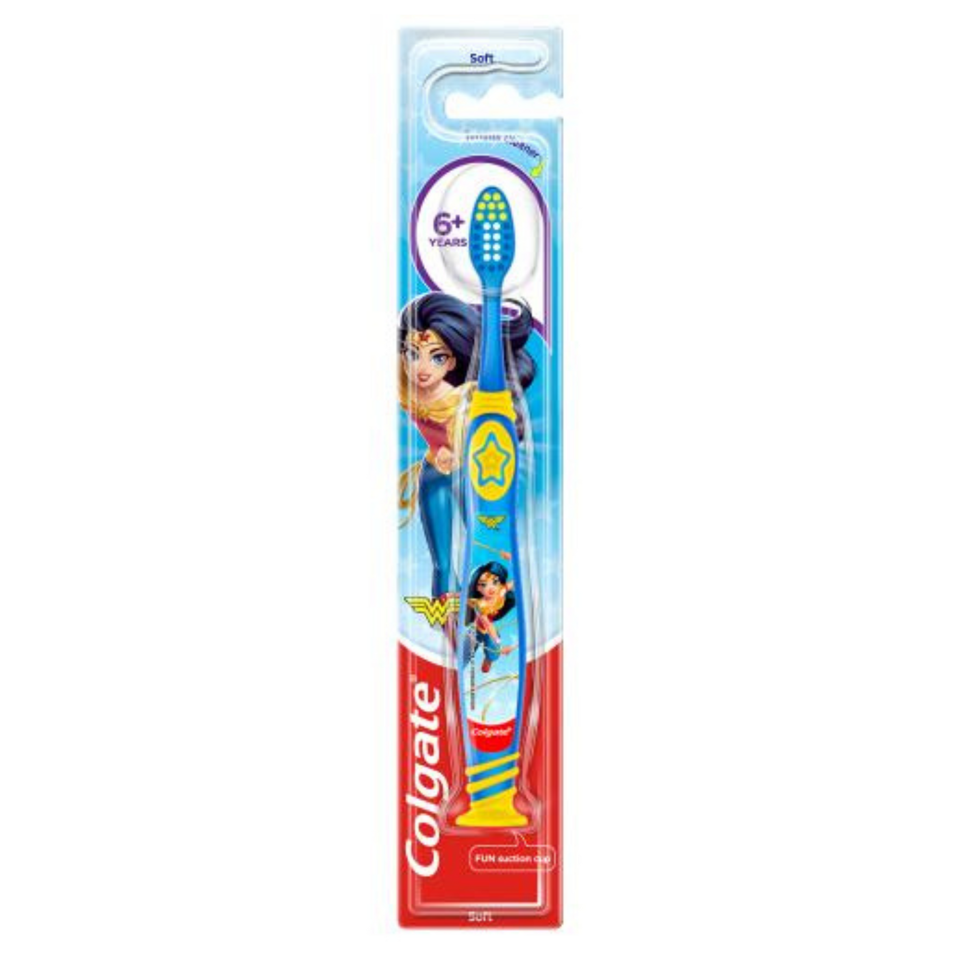 Colgate Soft Toothbrush for Kids Ages 6 and Above (Random Colors) - 1 Brush