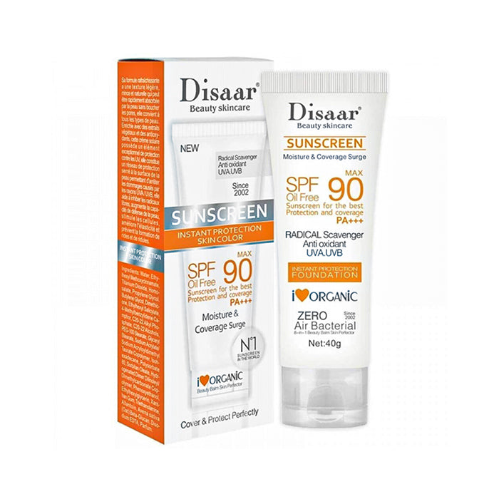 ديسار كريم واقي شمس SPF 90 مرطب بتغطية فائقة – 40 جرام
