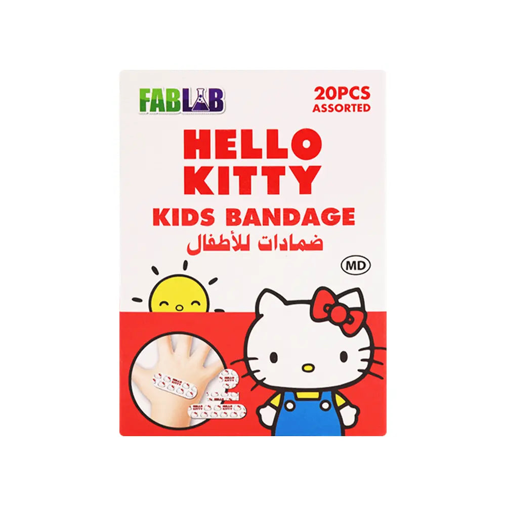 Fab Lab Kids Plasters Hello Kitty – 20 Pieces