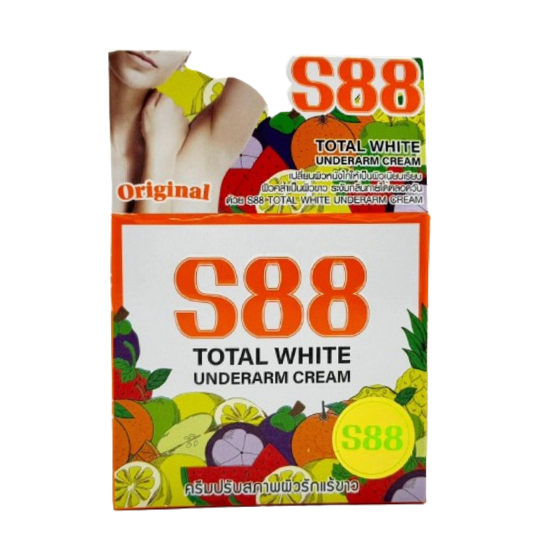 كريم س88 توتال وايت لتفتيح تحت الابط - 35جرام
