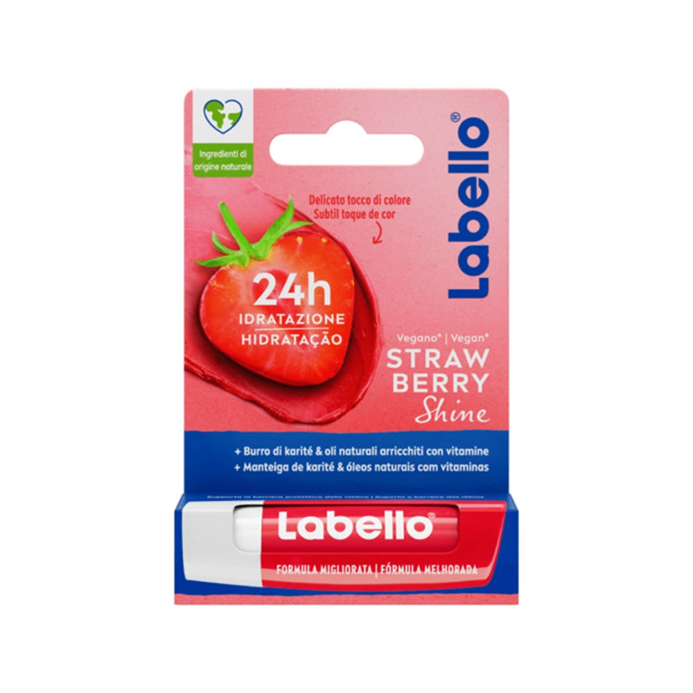 لابيلو كير بلسم مرطب للشفاه – 4.8 جرام - strawberry shine