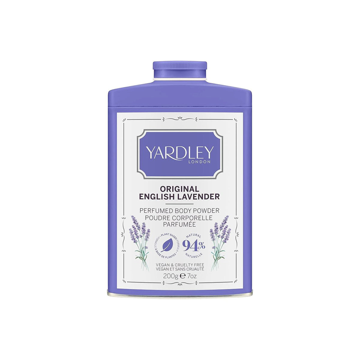 ياردلي لندن بودرة معطرة للجسم  – 200 جرام - ORIGINAL ENGLISH LAVENDER